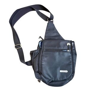 Travelon Anti-Theft Heritage Crossbody Unisex Bag Black RFID Blocking Travel Bag